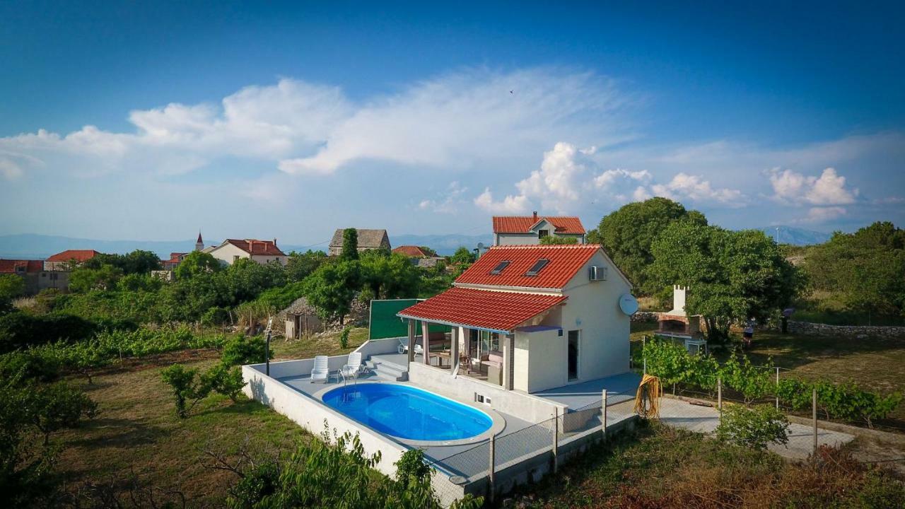 Villa Baras Garden - House With Pool Mirce Exteriör bild